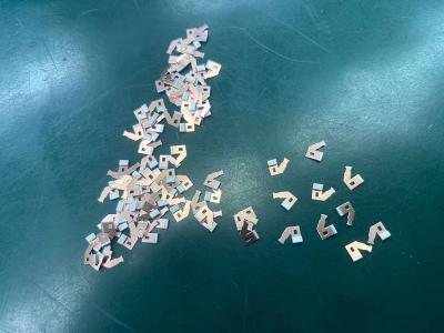 Red Copper Metal Stamped Electrical Terminals